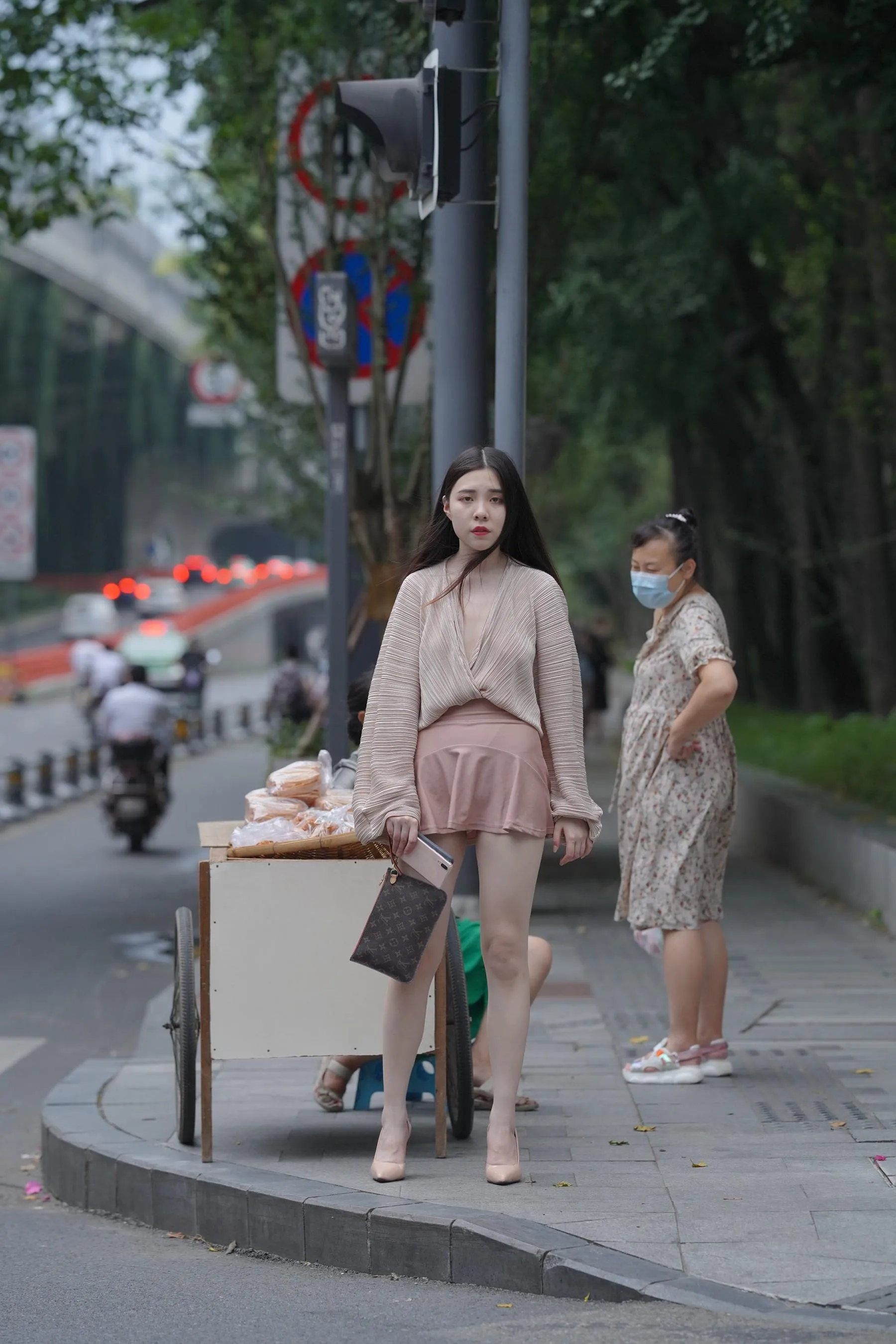 魔镜街拍 NO.167 可爱的粉色短裙小姐姐 [495P]插图9